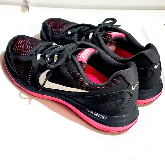 NIKE DUAL FUSION RUN 3 RUNNING TRAINER SHOES. WOMENS Sz:9 LIKE NEW! - Picture 4 of 13